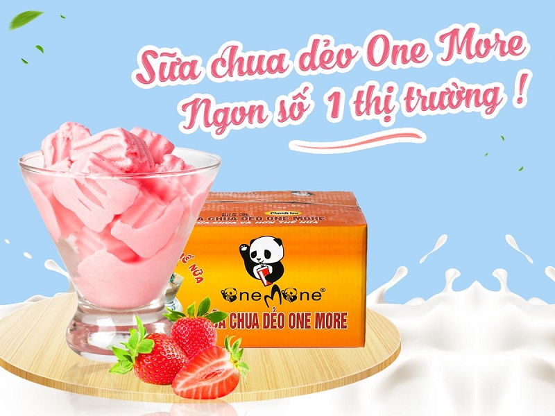 Sữa chua dẻo vị dâu