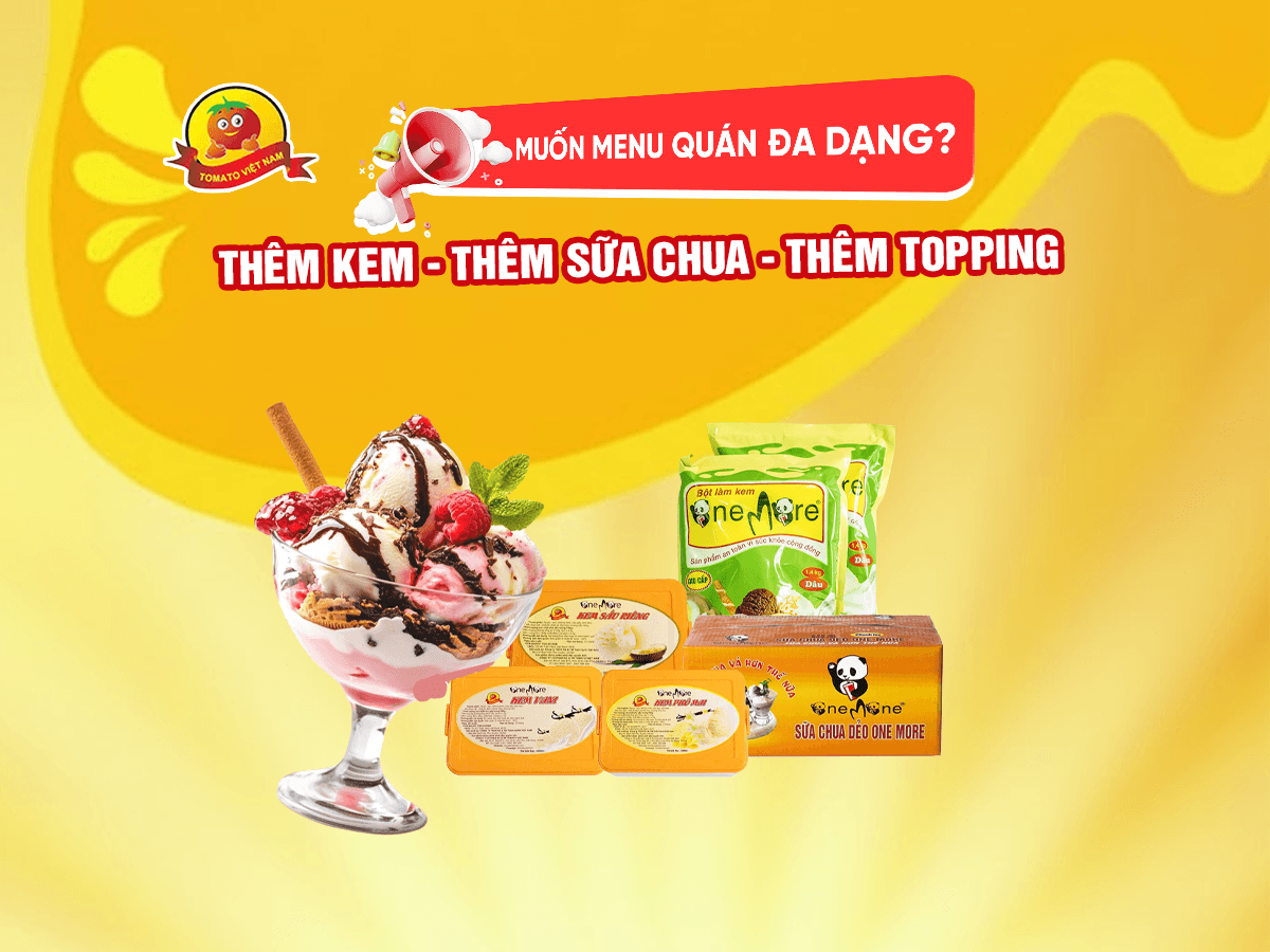 Menu kem cho quán cà phê và trà sữa nên có những gì?