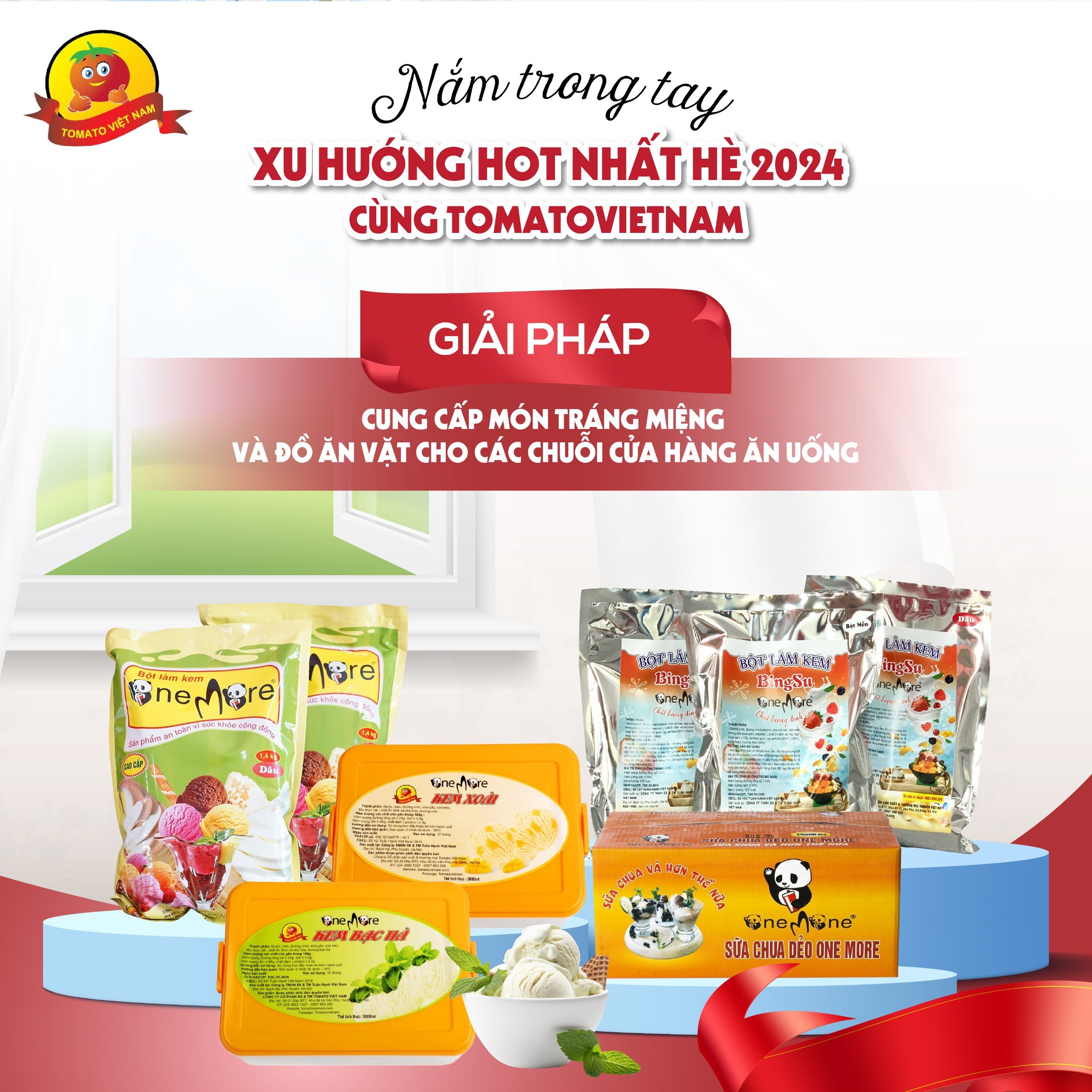 NẮM TRONG TAY XU HƯỚNG HOT NHẤT HÈ 2024 CÙNG TOMATOVIET NAM