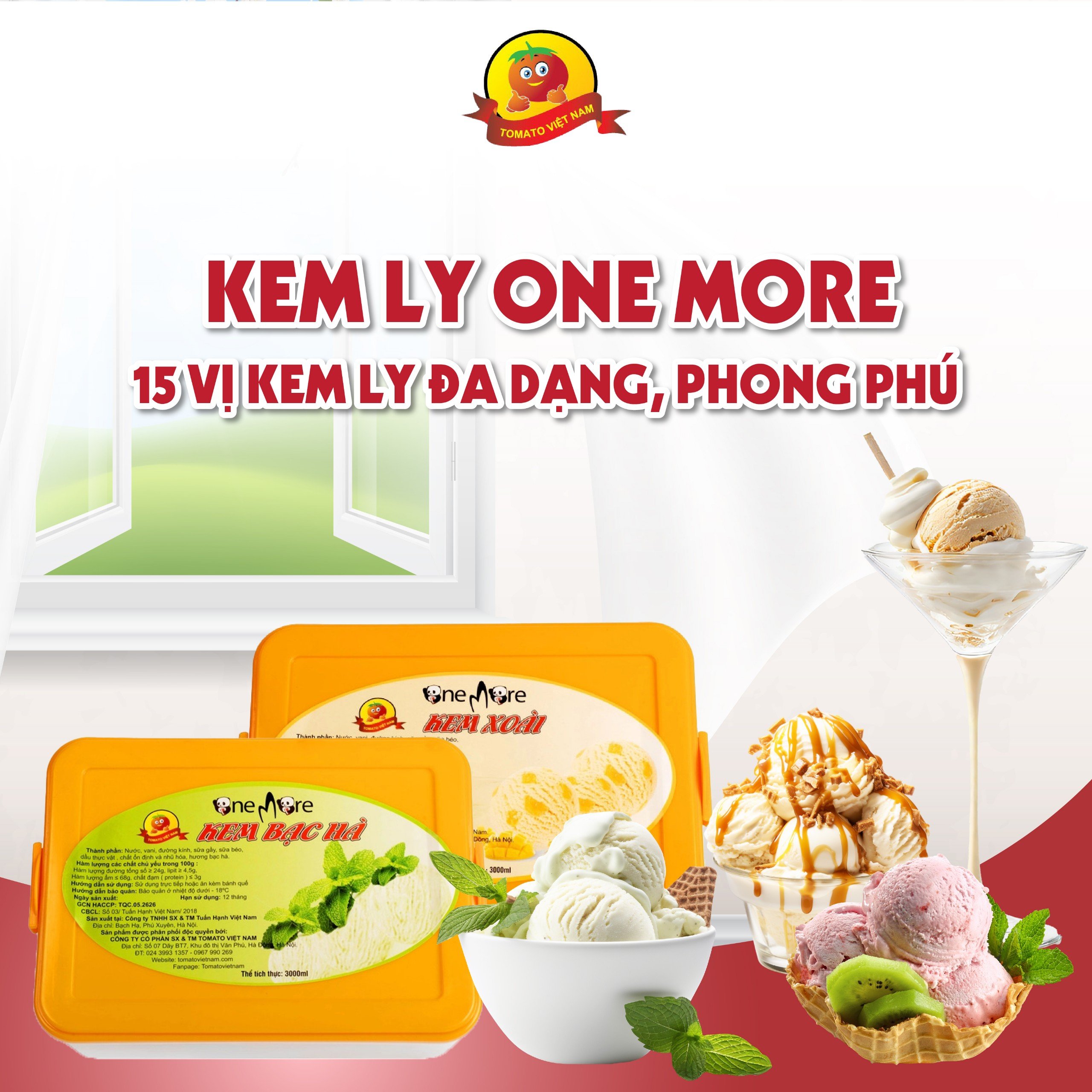 TOMATOVIET NAM - GIẢI PHÁP CUNG CẤP MÓN TRÁNG MIỆNG & ĐỒ ĂN VẶT CHO CÁC CHUỖI CỬA HÀNG ĂN UỐNG