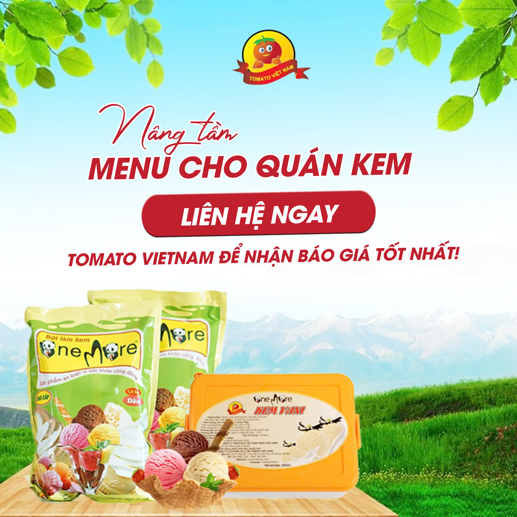 BIẾN QUÁN KEM CỦA BẠN THÀNH ĐIỂM HẸN “HOT RẦN RẦN” CÙNG TOMATO VIETNAM