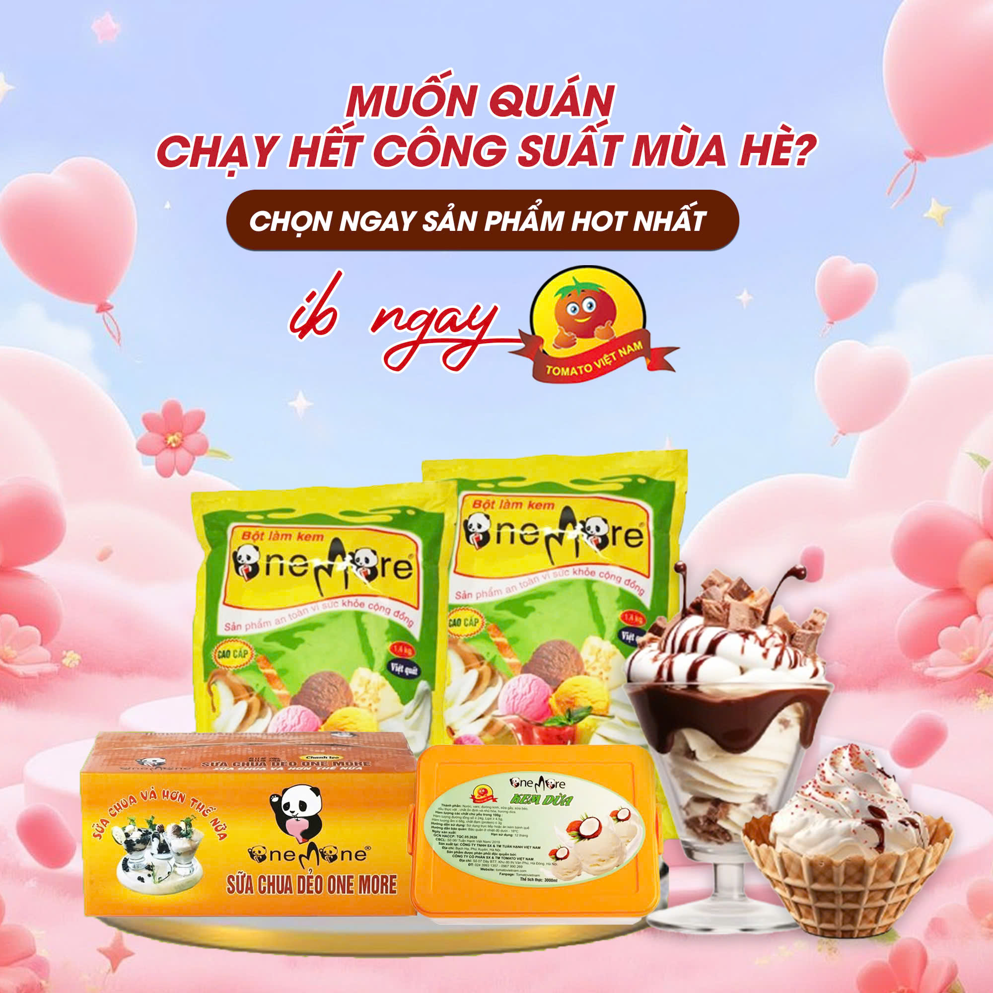 MUỐN QUÁN CHẠY HẾT CÔNG SUẤT MÙA HÈ? CHỌN NGAY SẢN PHẨM HOT NHẤT