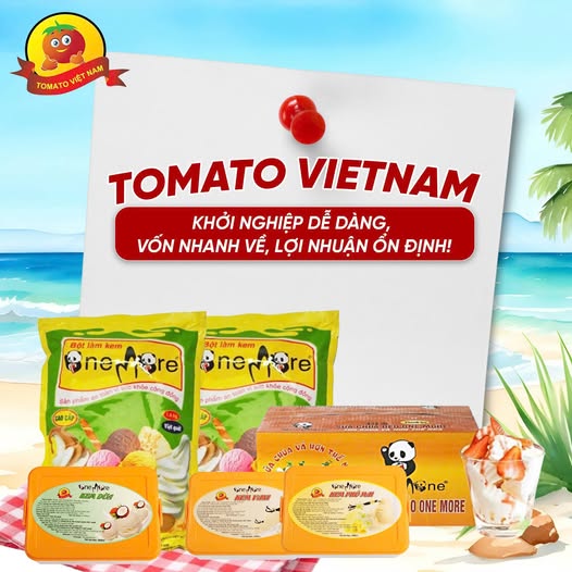 TOMATO VIETNAM – KHỞI NGHIỆP DỄ DÀNG, VỐN NHANH VỀ, LỢI NHUẬN ỔN ĐỊNH