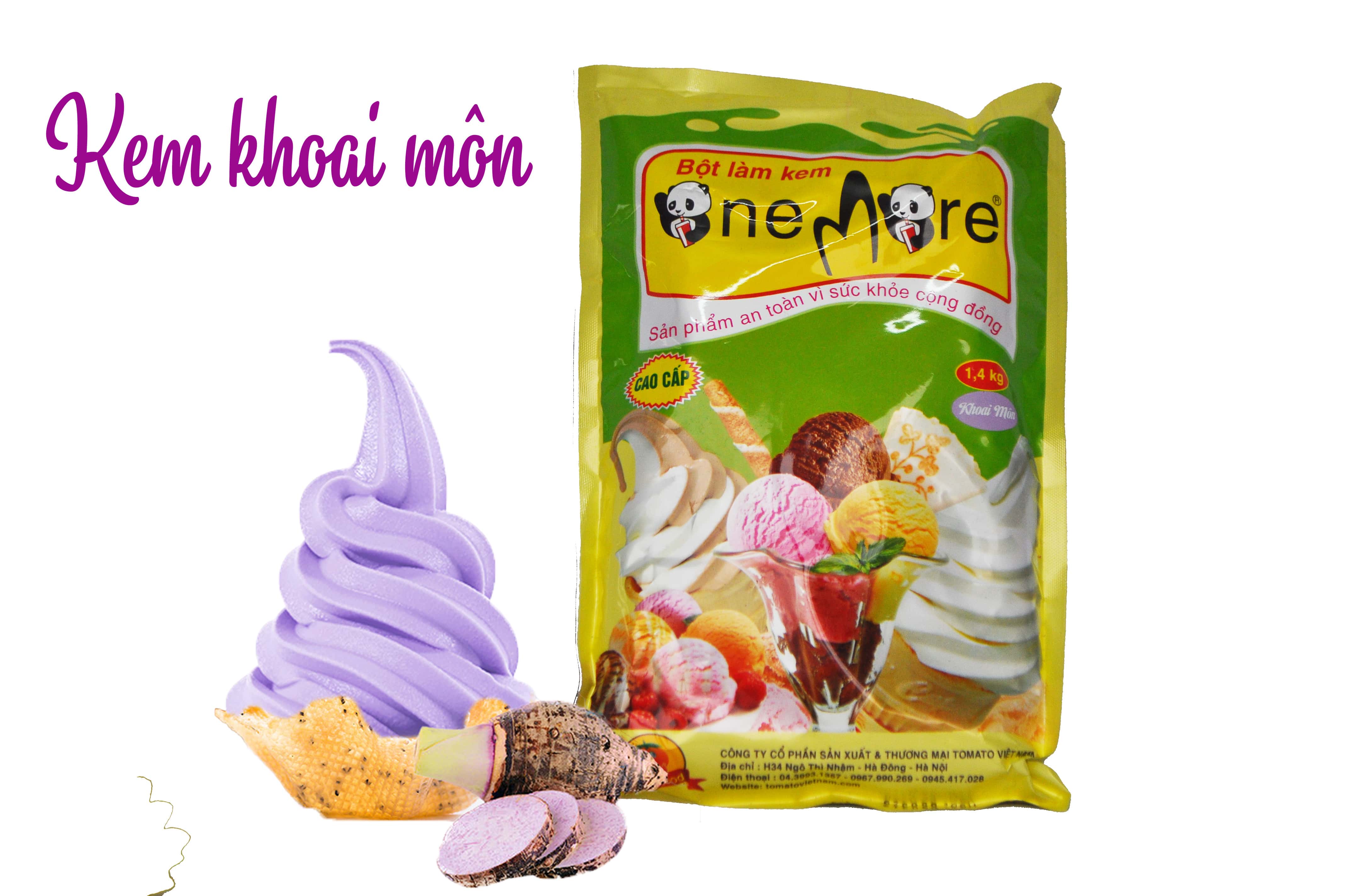 Bột làm kem OneMore vị Khoai Môn