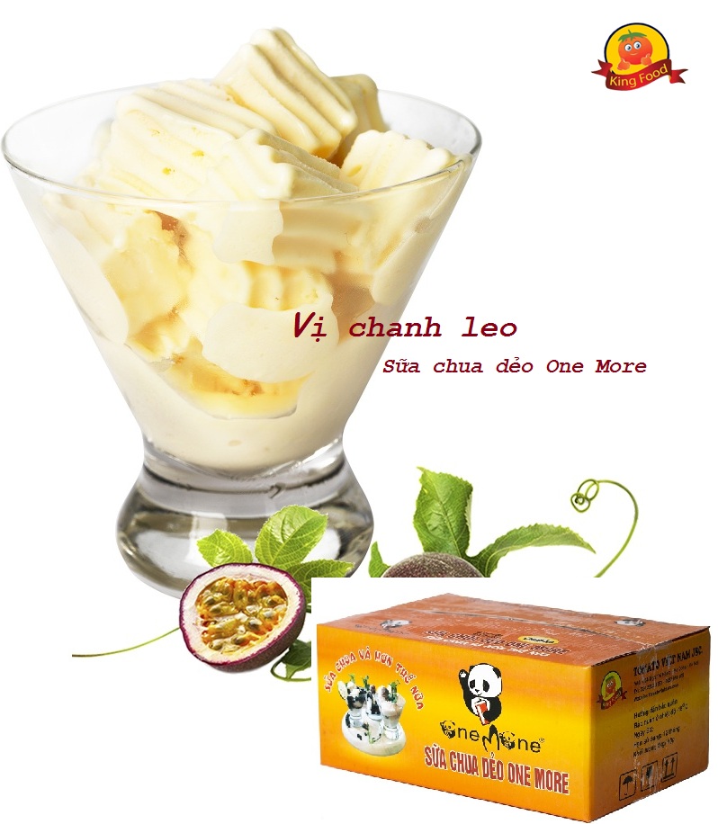 Sữa chua dẻo OneMore vị Chanh Leo