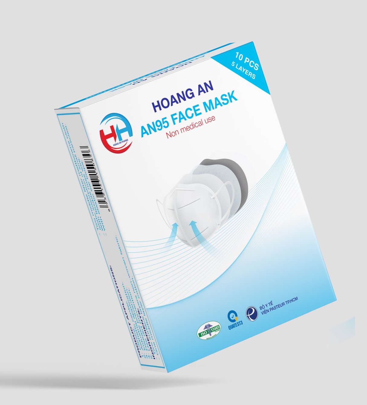 Khẩu trang cao cấp AN95 Hoàng An Pharma | chothuocviet.vn