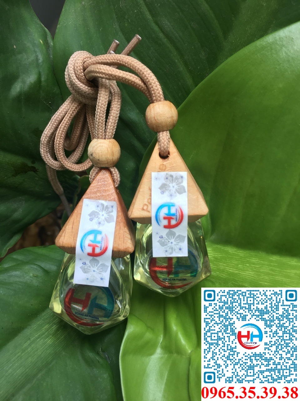 Tinh Dầu Sả + Cam Treo Xe, Phòng Ngủ, Tủ Quần Áo