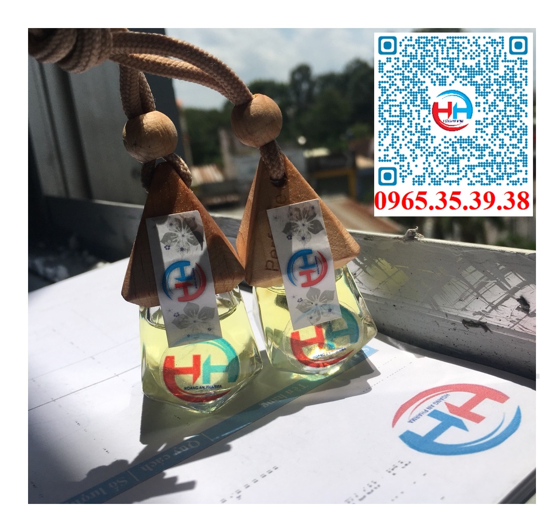 Tinh Dầu Sả + Cam Treo Xe, Phòng Ngủ, Tủ Quần Áo