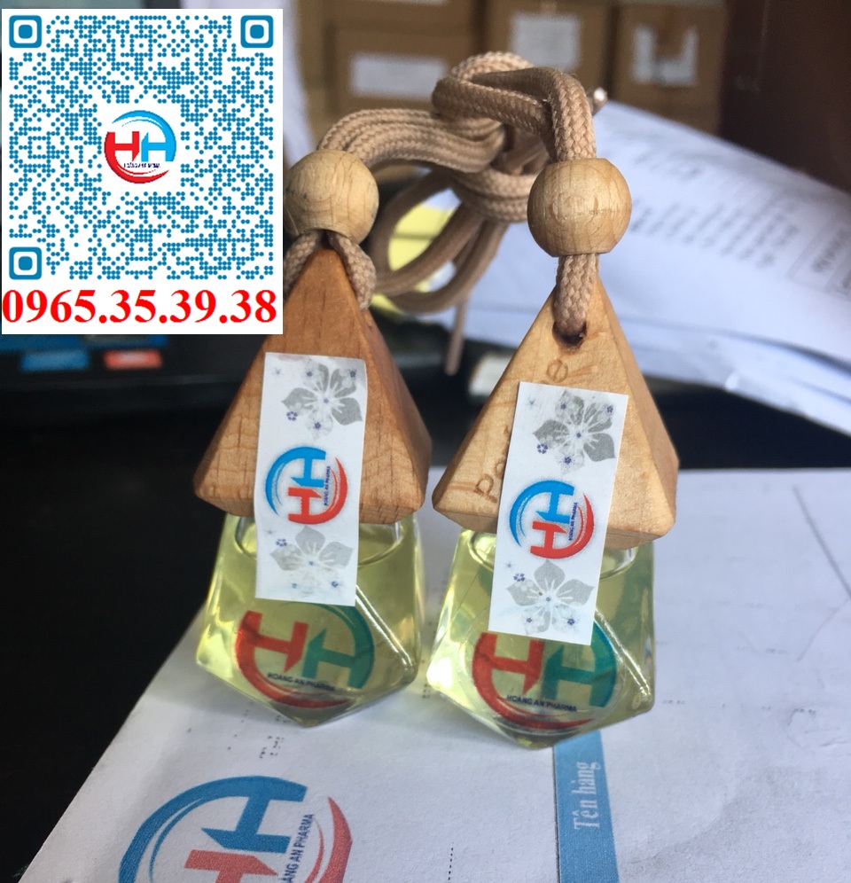 Tinh Dầu Sả + Cam Treo Xe, Phòng Ngủ, Tủ Quần Áo