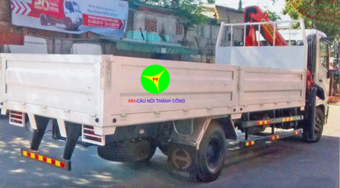 hino fc gắn cẩu gập 3 tấn palfinger pk8500