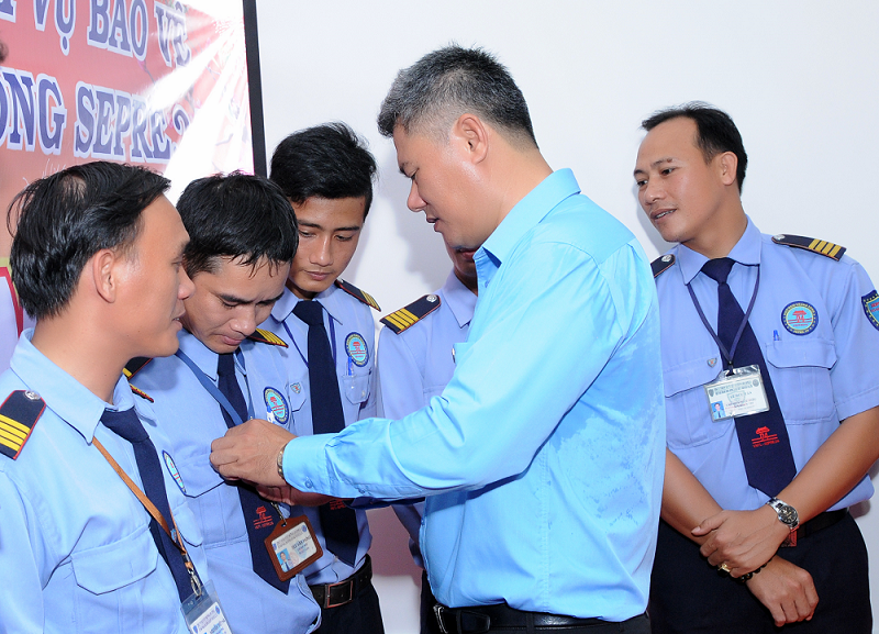 Một sô hình ảnh của  dịch vụ bảo vệ Việt Nam Thăng Long SEPRE.24