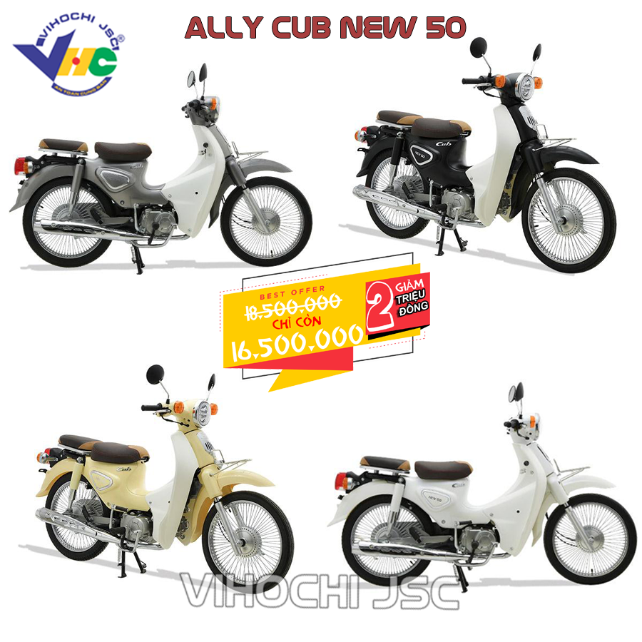Xe máy 50cc CHALY 50CC Việt Thái - Việt Hồng Chinh