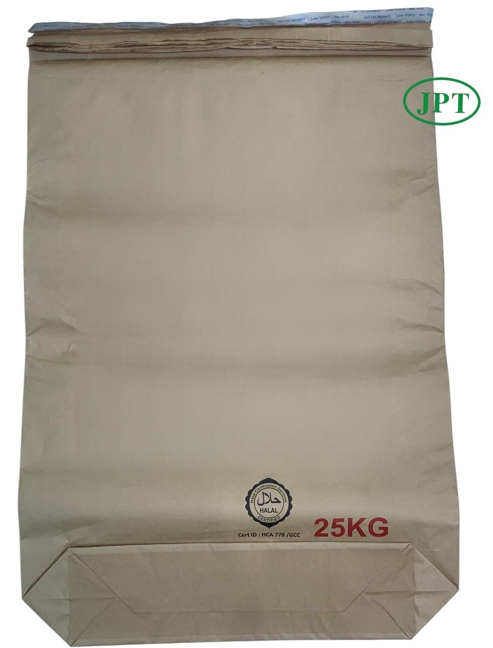 Bao dán 1 đáy, miệng gấp EO, khoá tự động bằng băng keo 2 mặt
