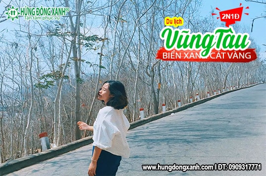 TOUR VŨNG TÀU 2 NGÀY 1 ĐÊM: BIỂN XANH CÁT VÀNG