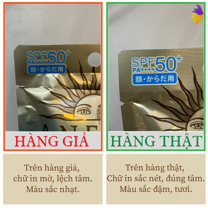 Kem chống nắng Anessa giả 01