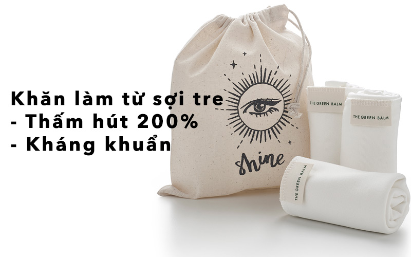 Khăn làm từ sợi tre