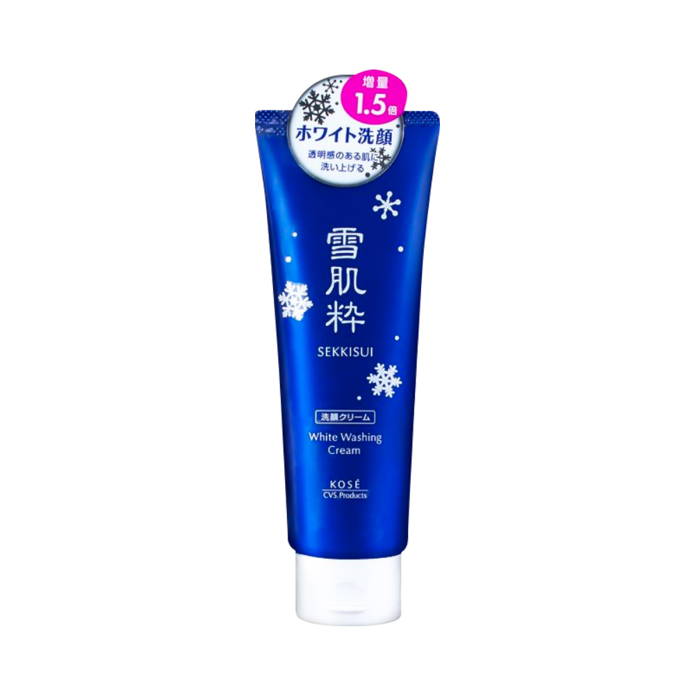 Sữa rửa mặt Kose Sekkisui White Washing Cream (120g) - Nhật Bản