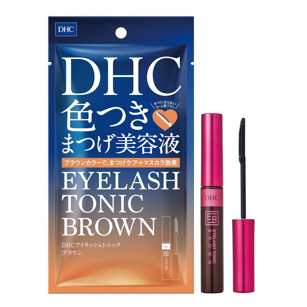 Tinh chất dưỡng mi ánh nâu DHC Eyelash Tonic Brown (6g) Mẫu Mới - Nhật Bản