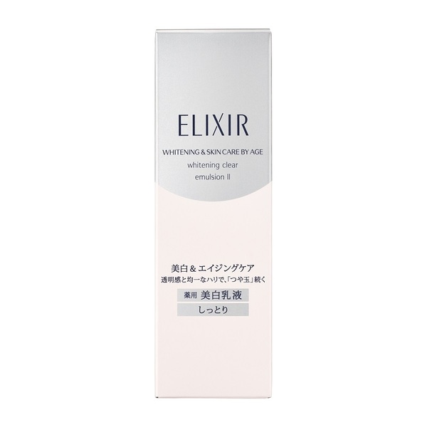 Sữa dưỡng trắng da Shiseido Elixir Whitening & Skin Care by Age Whitening Clear Emulsion (130ml) - Nhật Bản