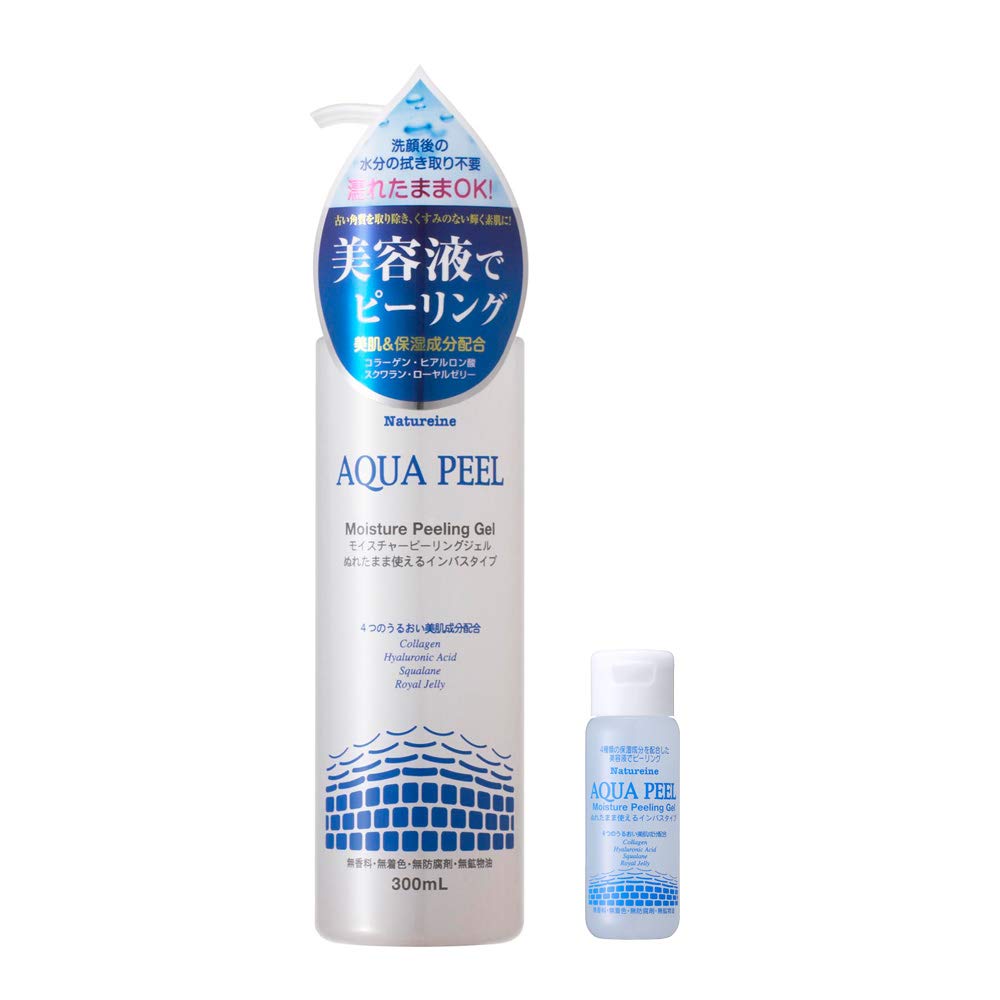 Gel tẩy tế bào chết Natureine Aqua Peel Moisture Peeling Gel (300ml + 30ml) - Nhật Bản