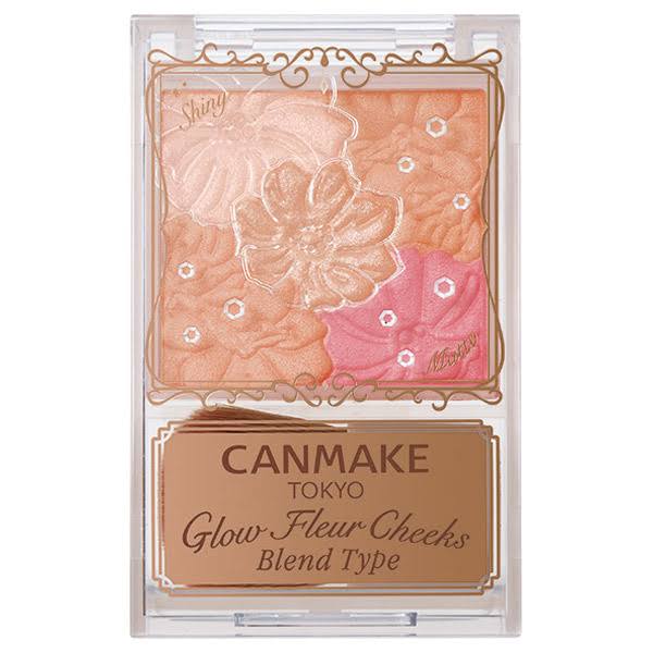 Phấn má hồng Canmake Glow Fleur Cheeks Blend Type (6.3g) Limited Edition - Nhật Bản
