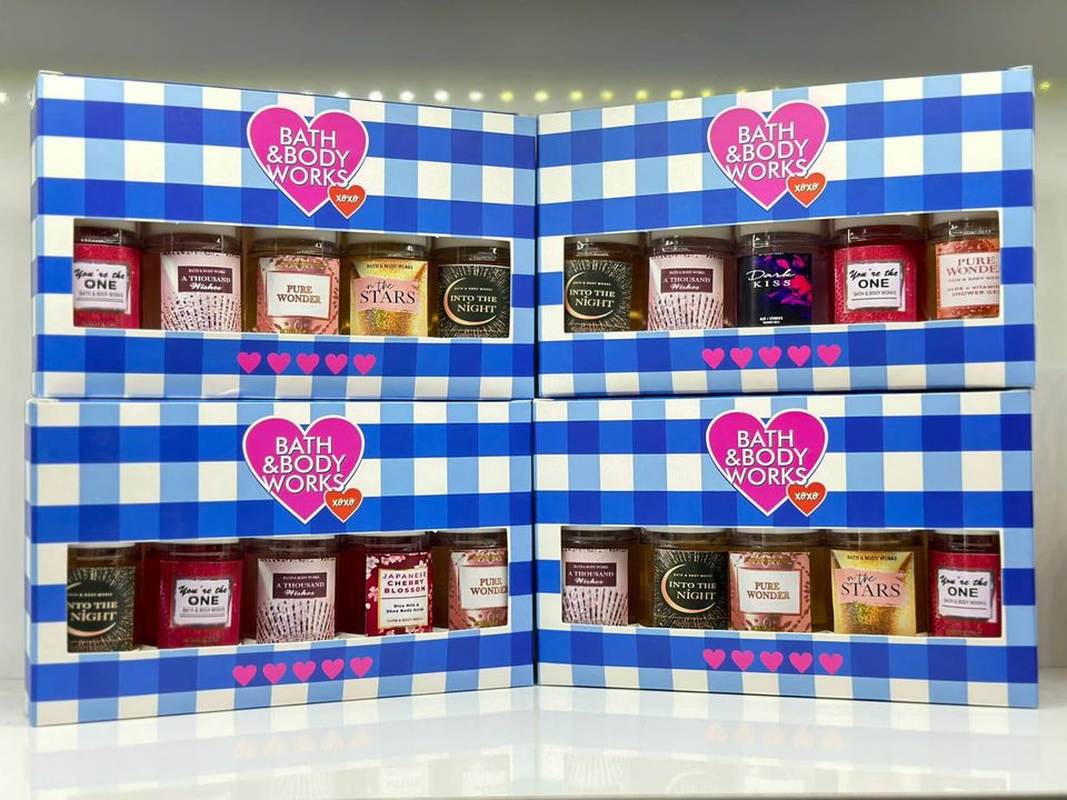 Set quà tặng gel tắm Bath & Body Works (20mlx5) - Mỹ