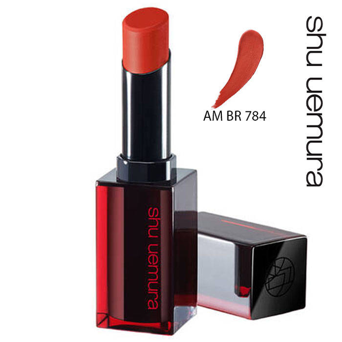 Son lì kiêm dưỡng Shu Uemura Rouge Unlimited Amplified Matte AM BR 784 (3.0g) - Nhật Bản