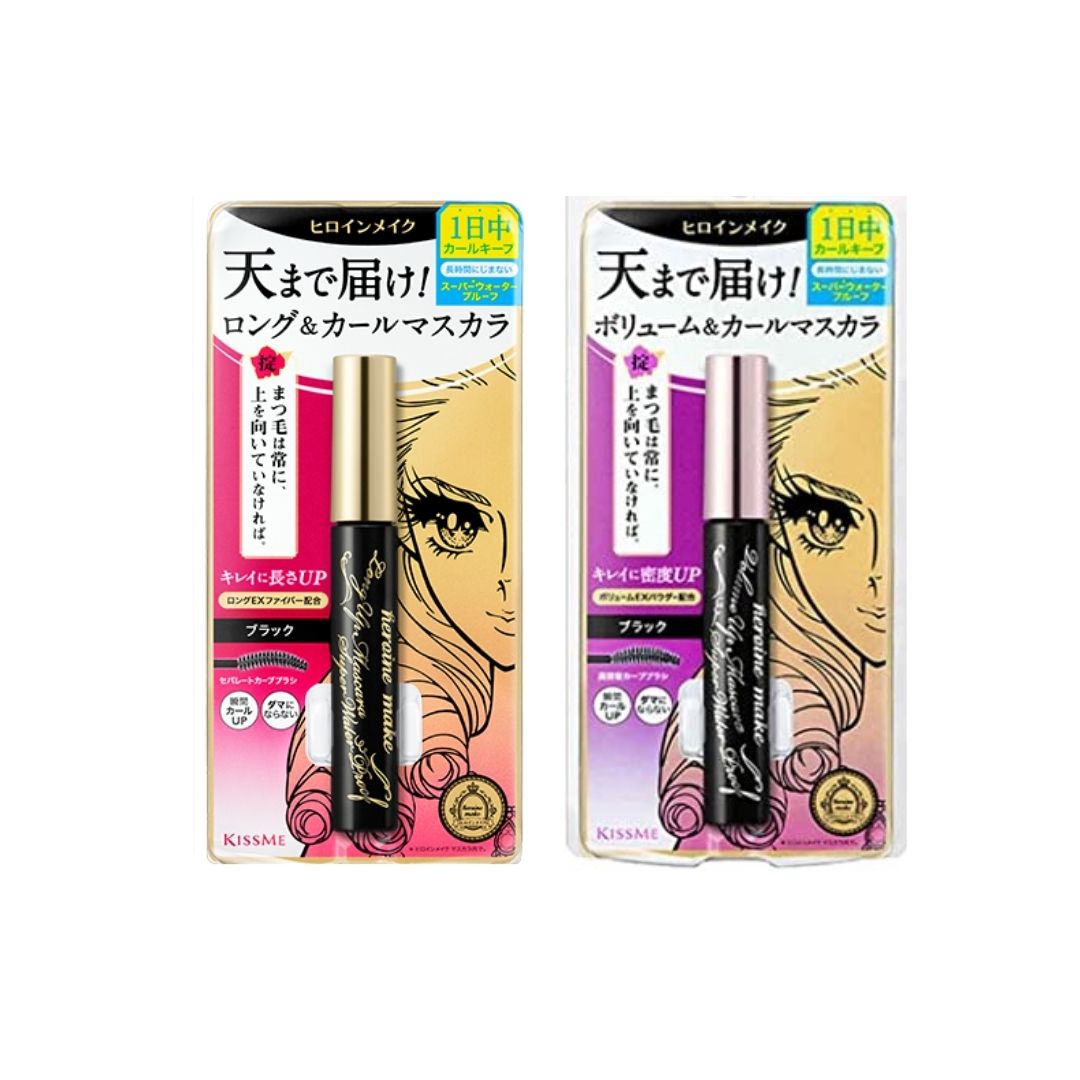 Mascara không trôi Isehan Kiss Me Heroine Waterproof (6g) - Nhật Bản