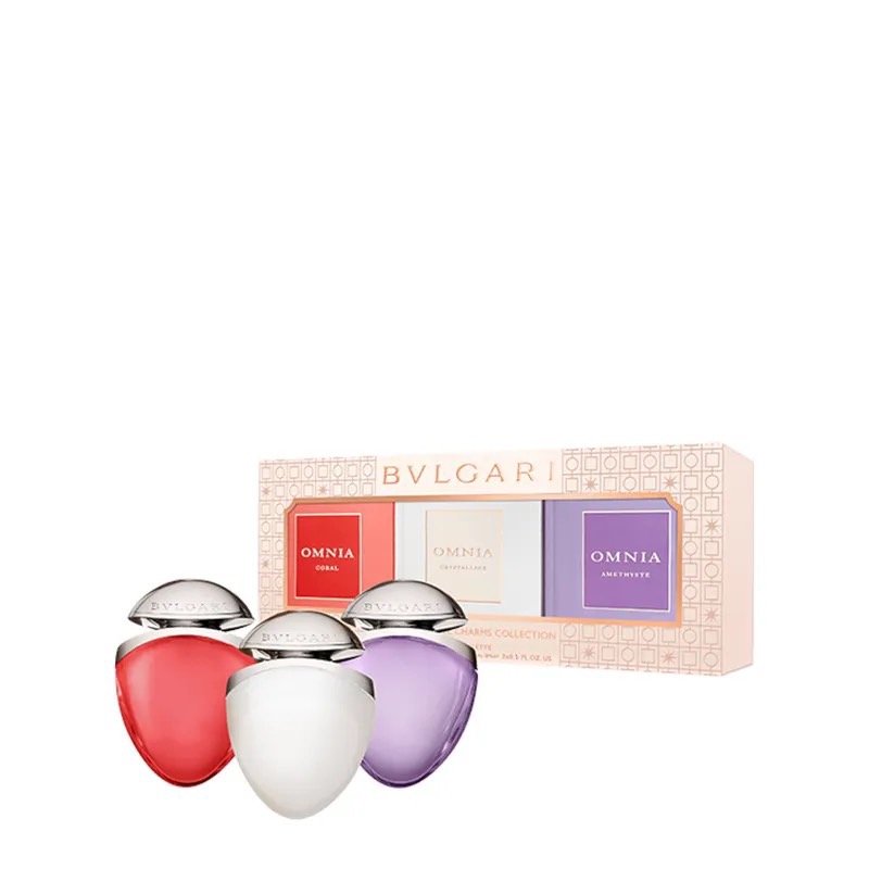 Set nước hoa mini Bvlgari Omnia Jewel Charms Collection EDT (3x15ml)