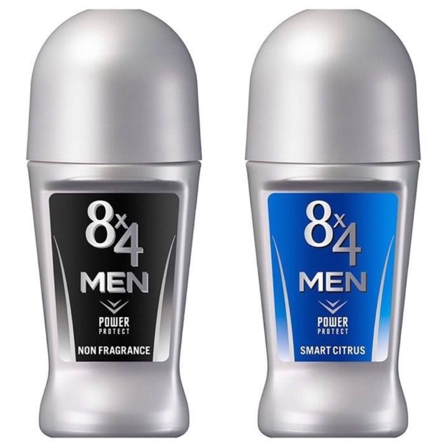Lăn khử mùi dạng nước cho nam KAO 8x4 Men Power Protect (60ml) - Nhật Bản