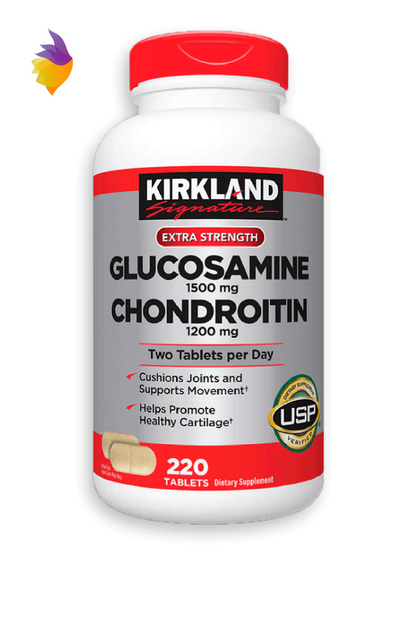 Viên uống bổ khớp Glucosamine Kirkland (220 viên) - Mỹ