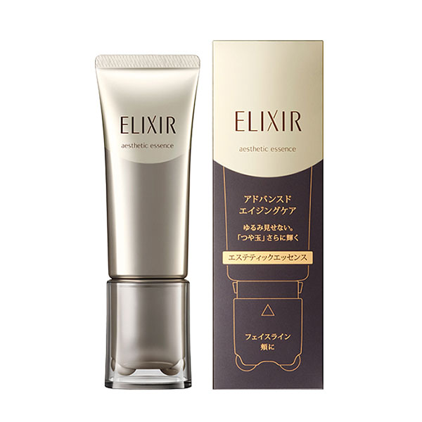 Tinh chất nâng cơ kèm con lăn massage Shiseido Elixir Skin Care By Age Aesthetic Essence (40g) Mẫu Mới - Nhật Bản