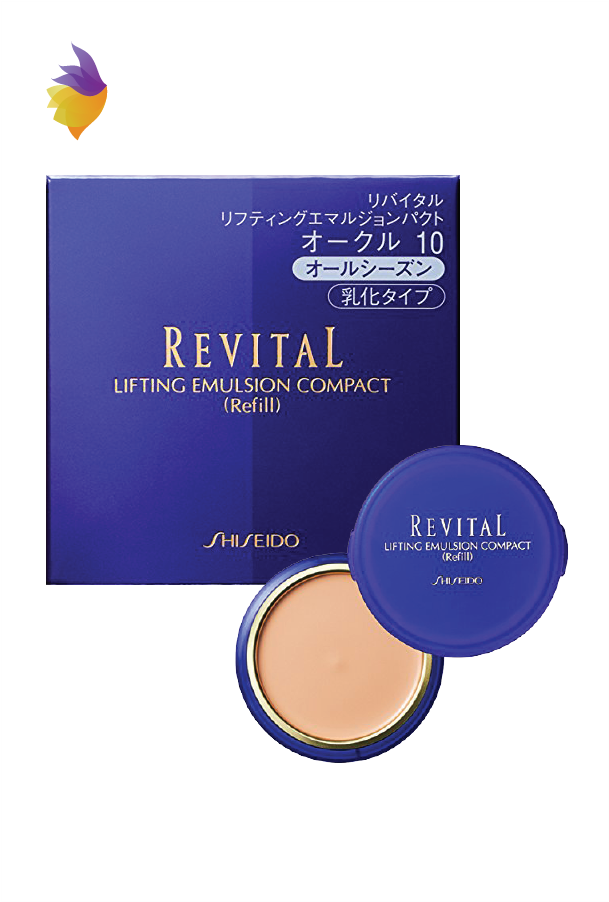 Lõi kem phấn Shiseido Revital Lifting Emulsion Compact (12g) - Nhật Bản