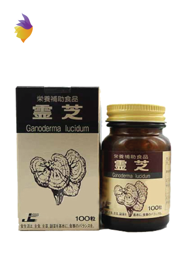 Nấm linh chi Ganoderma Lucidum quý hiếm (100 viên) - Nhật Bản