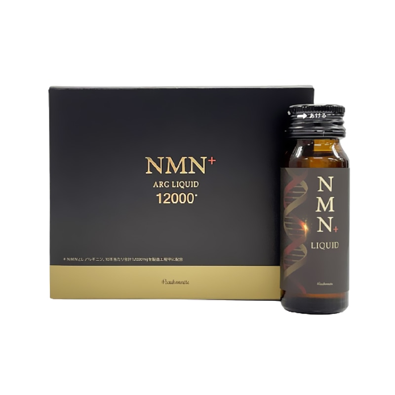 Nước uống trường thọ NMN+ ARG Liquid 12000 (10 lọ x 30ml) - Nhật Bản