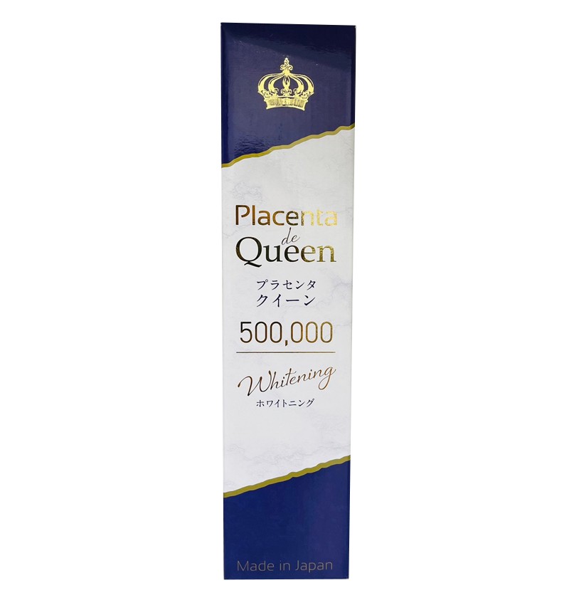 Nước uống chống lão hóa trắng da Placenta de Queen 500.000mg Whitening (480ml) - Nhật Bản