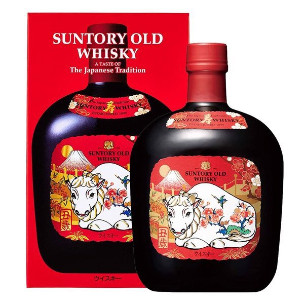 Rượu tết Suntory Old Whisky Tân Sửu 2021 (700ml) - Nhật Bản