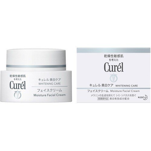 Kem dưỡng ẩm trắng da Kao Curel Whitening Care Moisture Facial Cream (40g)