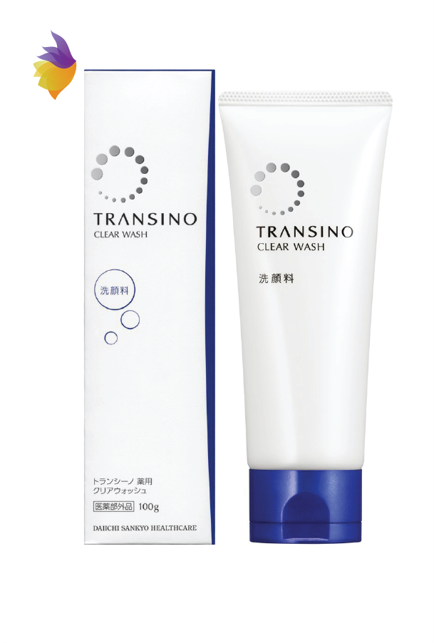 Sữa rửa mặt Transino Clear Wash (100 g) - Nhật Bản