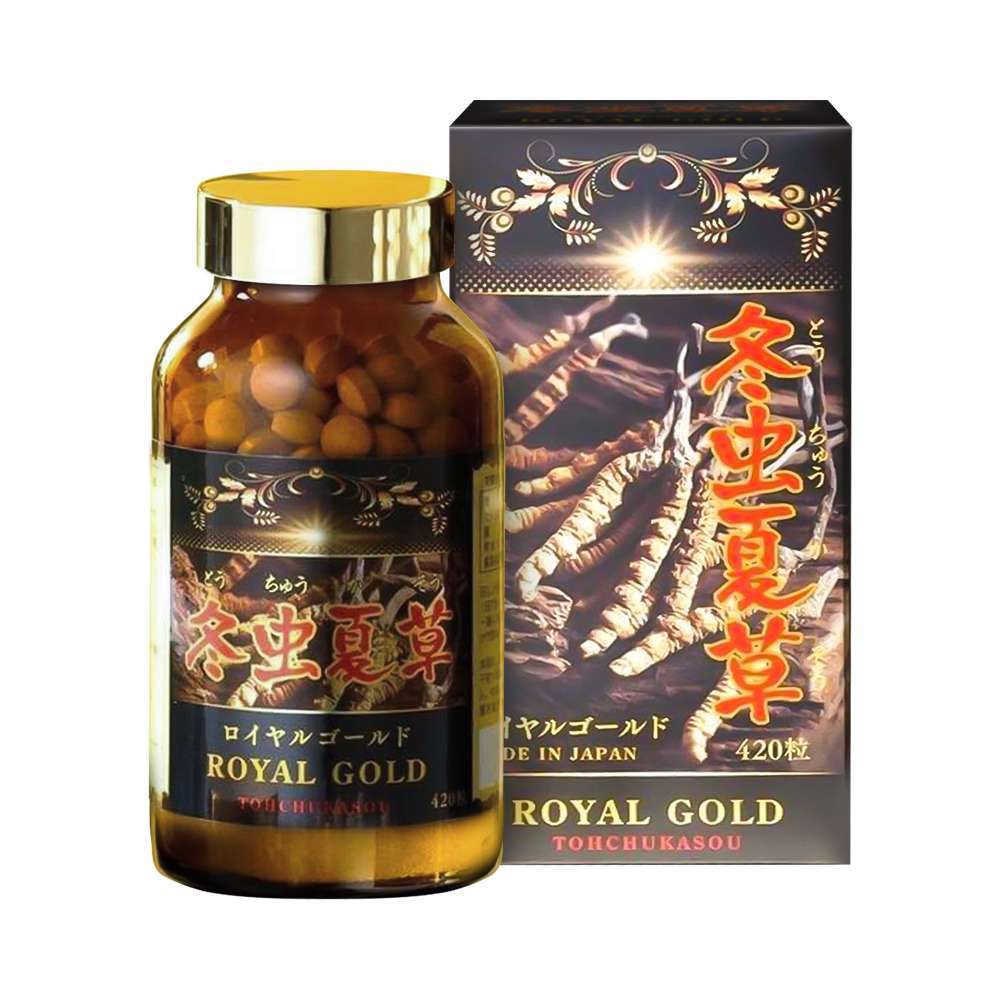 Viên uống Đông Trùng Hạ Thảo Royal Gold (420 viên) - Nhật Bản