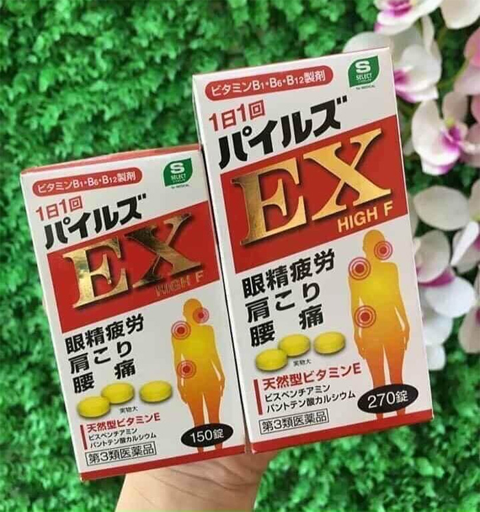 Viên uống hỗ trợ giảm đau vai gáy EX High F (270 viên) - Nhật Bản