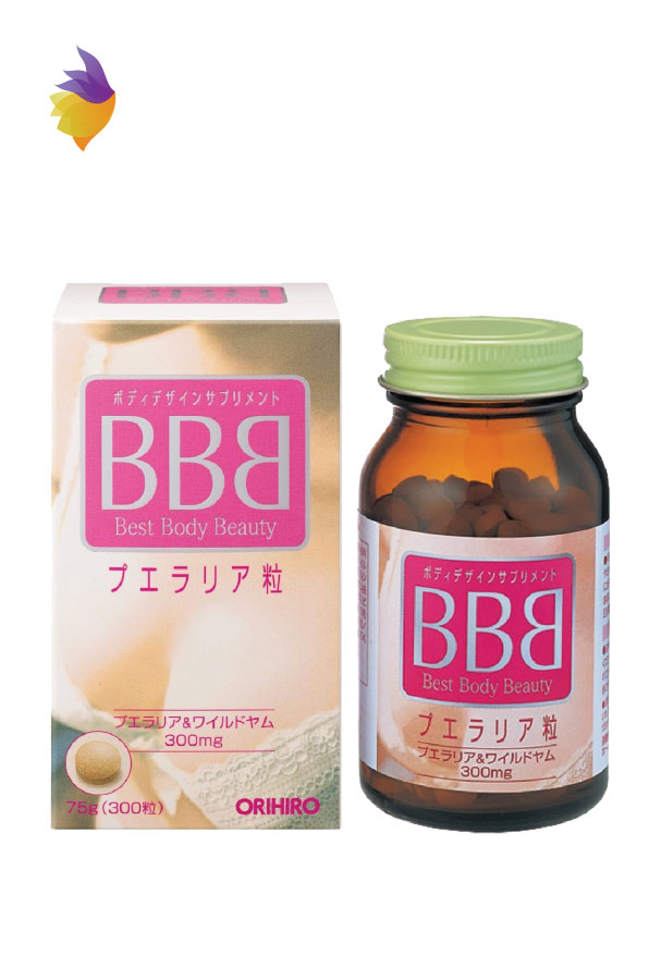 Viên uống nở ngực Orihiro BBB Best Body Beauty (300 viên) - Nhật Bản