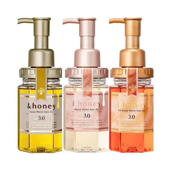 Dầu dưỡng tóc hữu cơ & Honey (100ml) - Nhật Bản