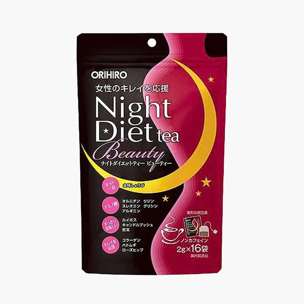 Trà giảm cân ban đêm Orihiro Night Diet Tea Beauty (2gx16 gói) - Nhật Bản