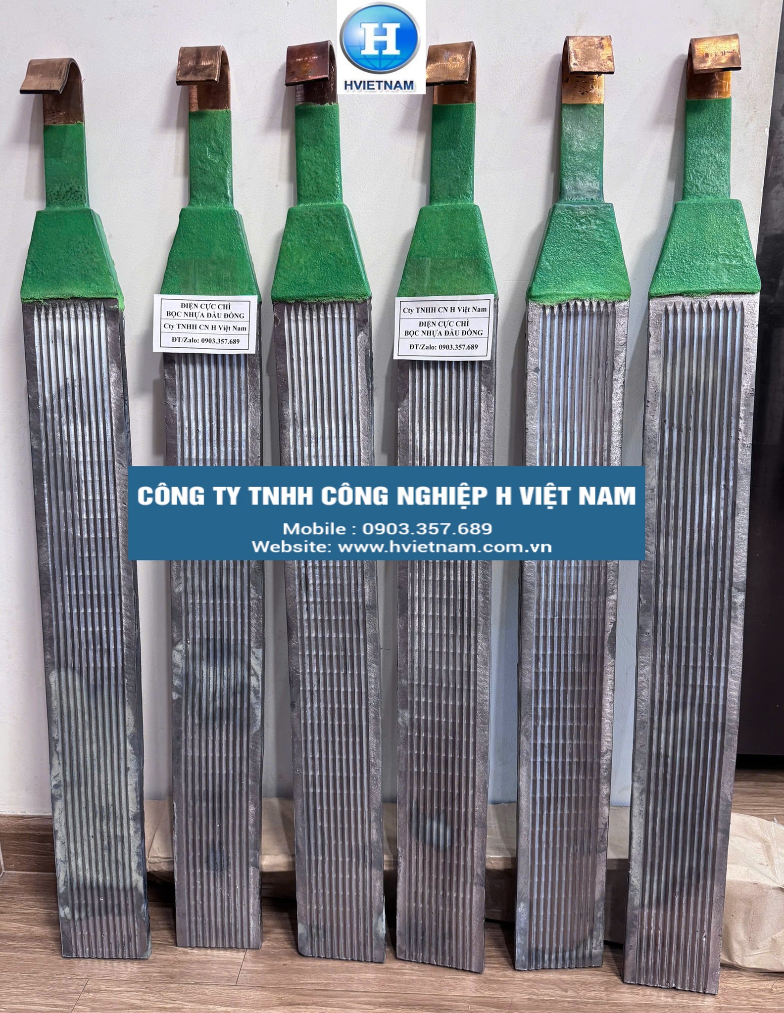 Cực chì cho bể mạ inox | Điện cực chì