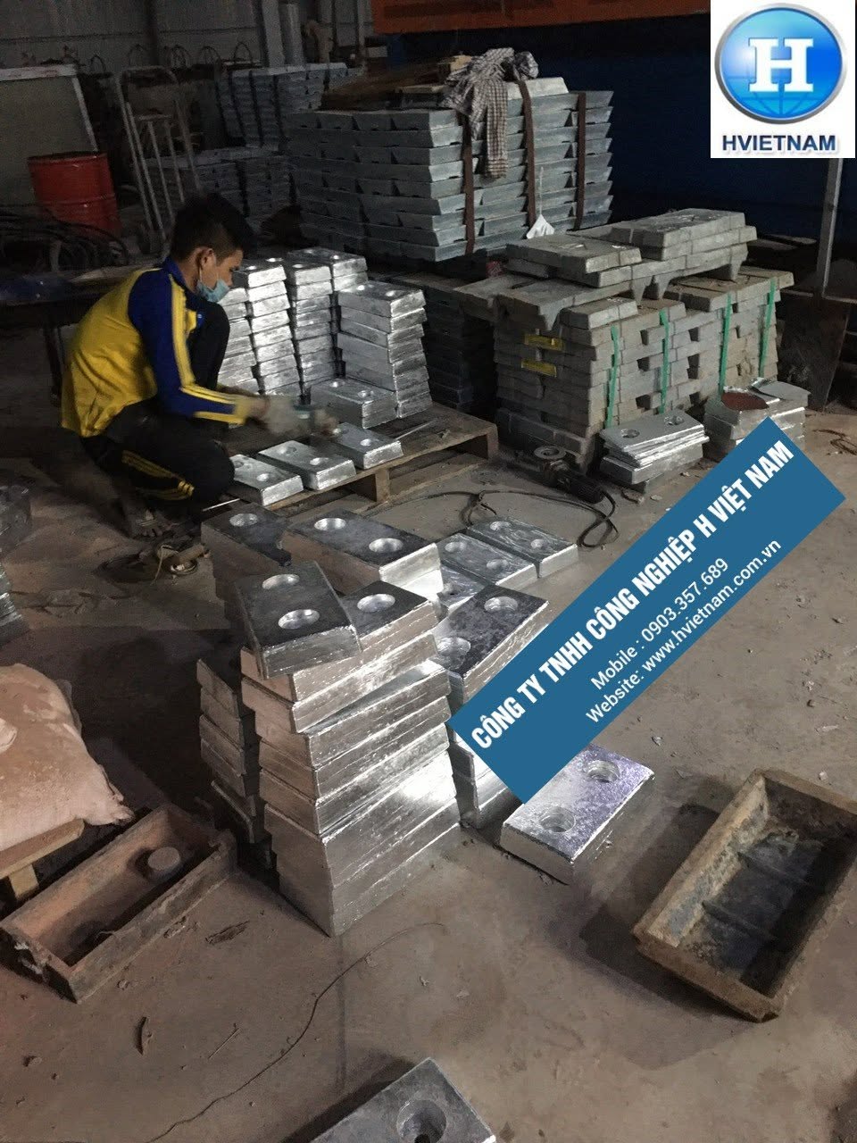 Kẽm chống ăn mòn tàu biển