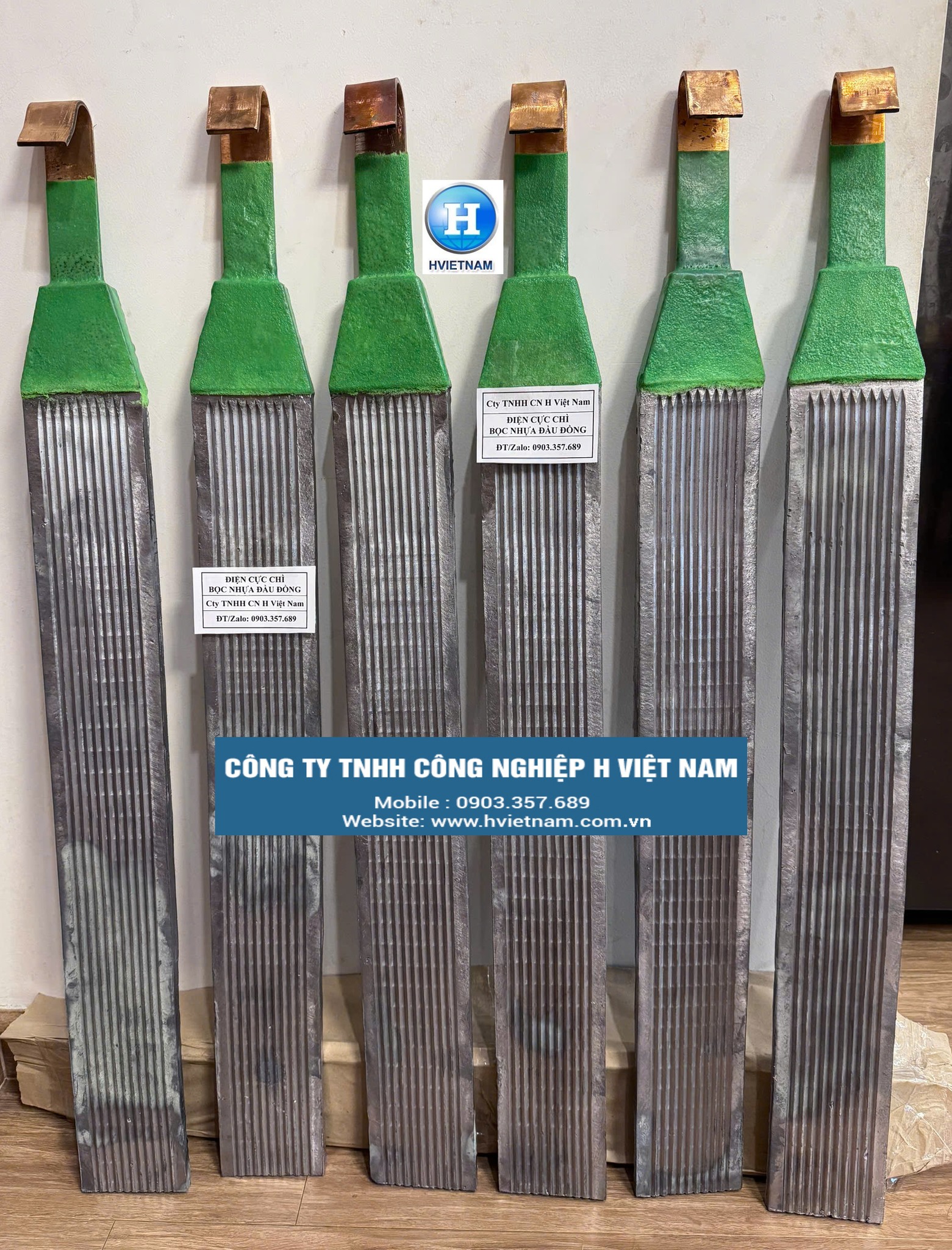 Cực chì cho bể mạ inox | Điện cực chì