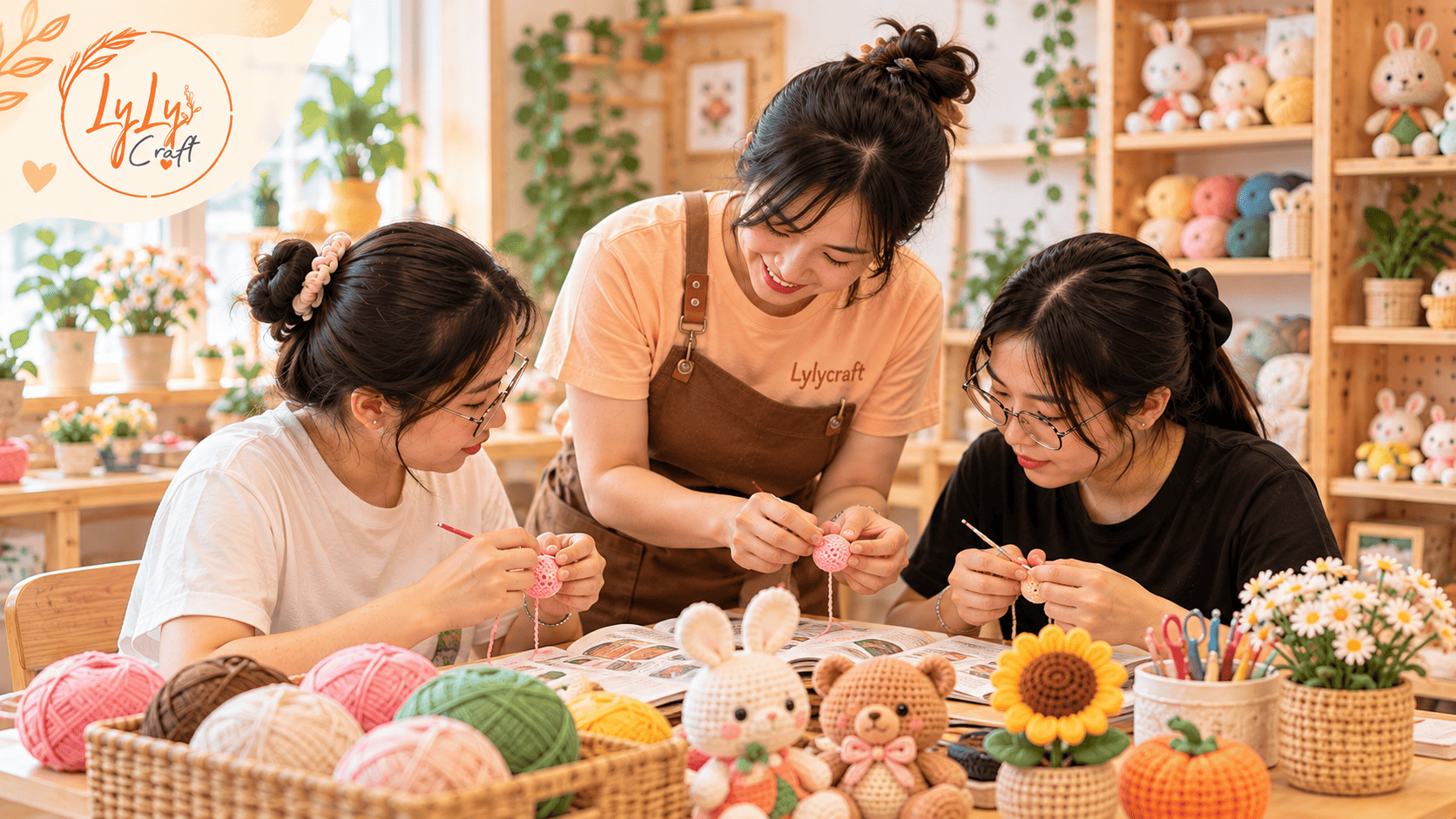 Lớp học móc len cho người mới tại TP.HCM | Lylycraft