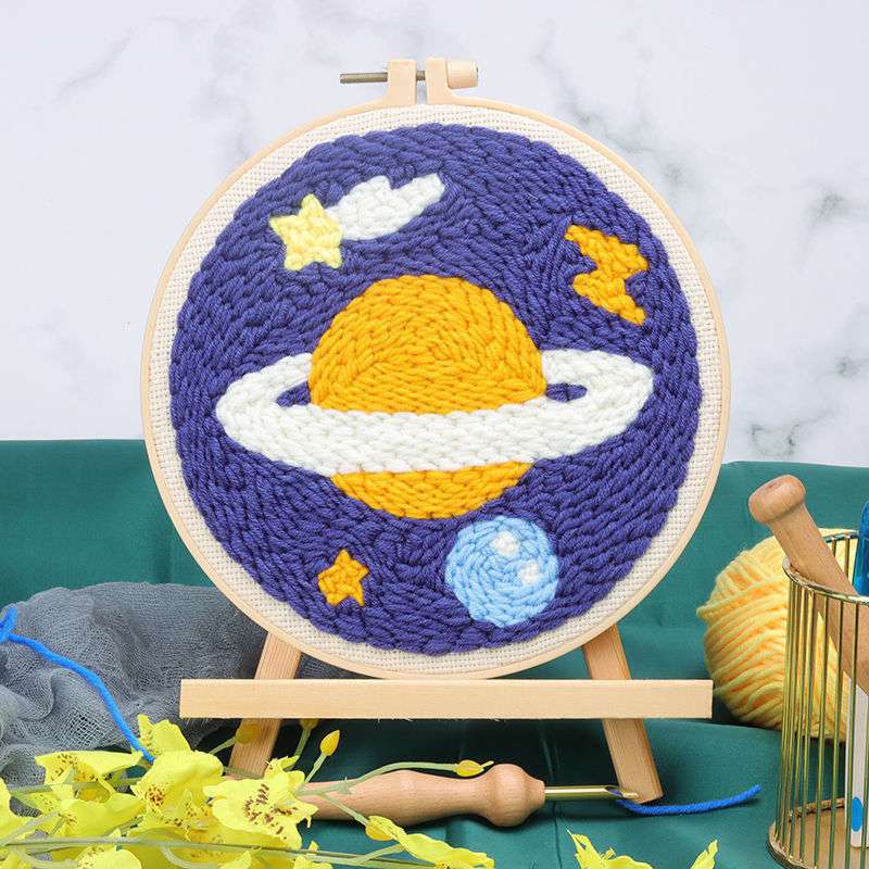 DIY Tranh - Khung tròn - Phong cảnh & Thiên Nhiên - 32