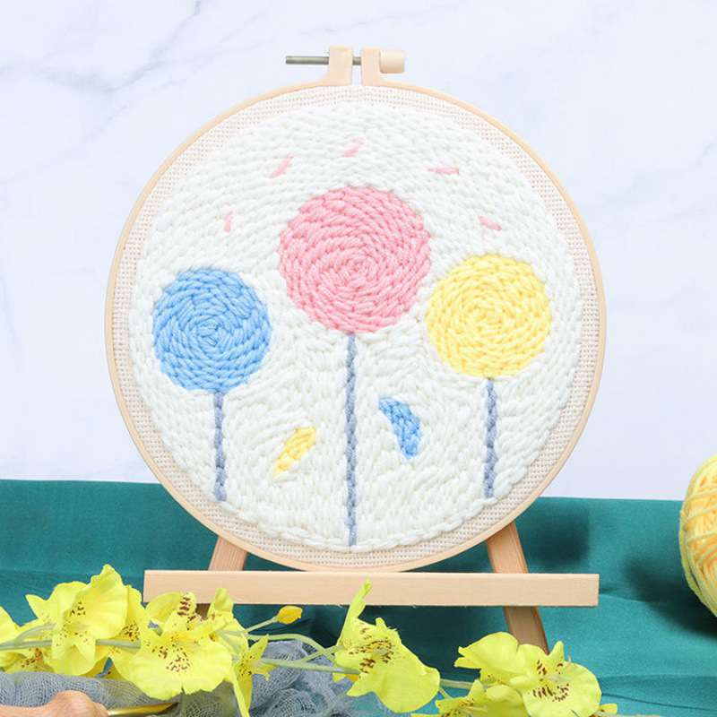 DIY Tranh - Khung tròn - Phong cảnh & Thiên Nhiên - 31